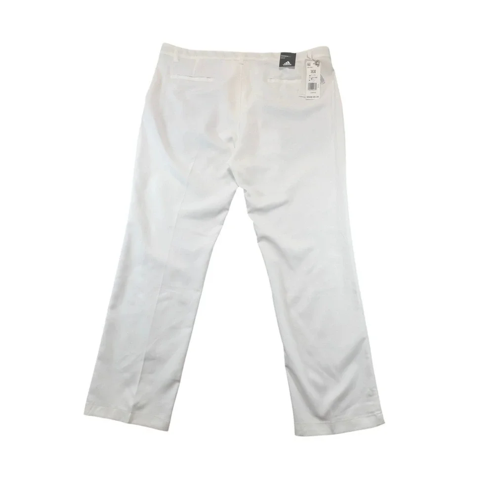 Adidas Ultimate365 Performance Golf Pant Regular 38WX30L White‎ Wicking Comfort